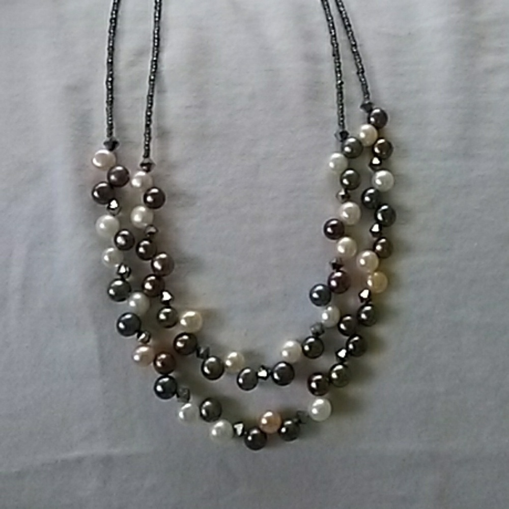 Lia Sophia Freshwater Pearl Necklace